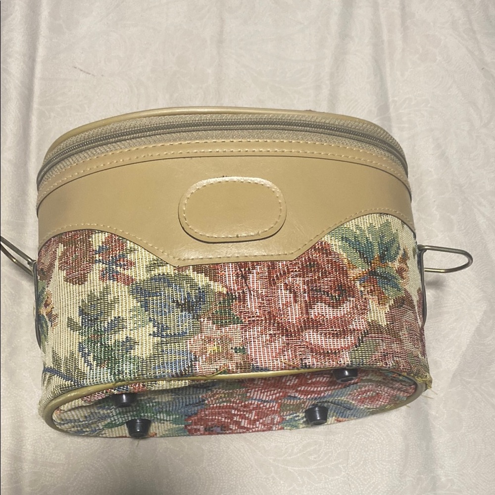 Floral Beige Women's Bag